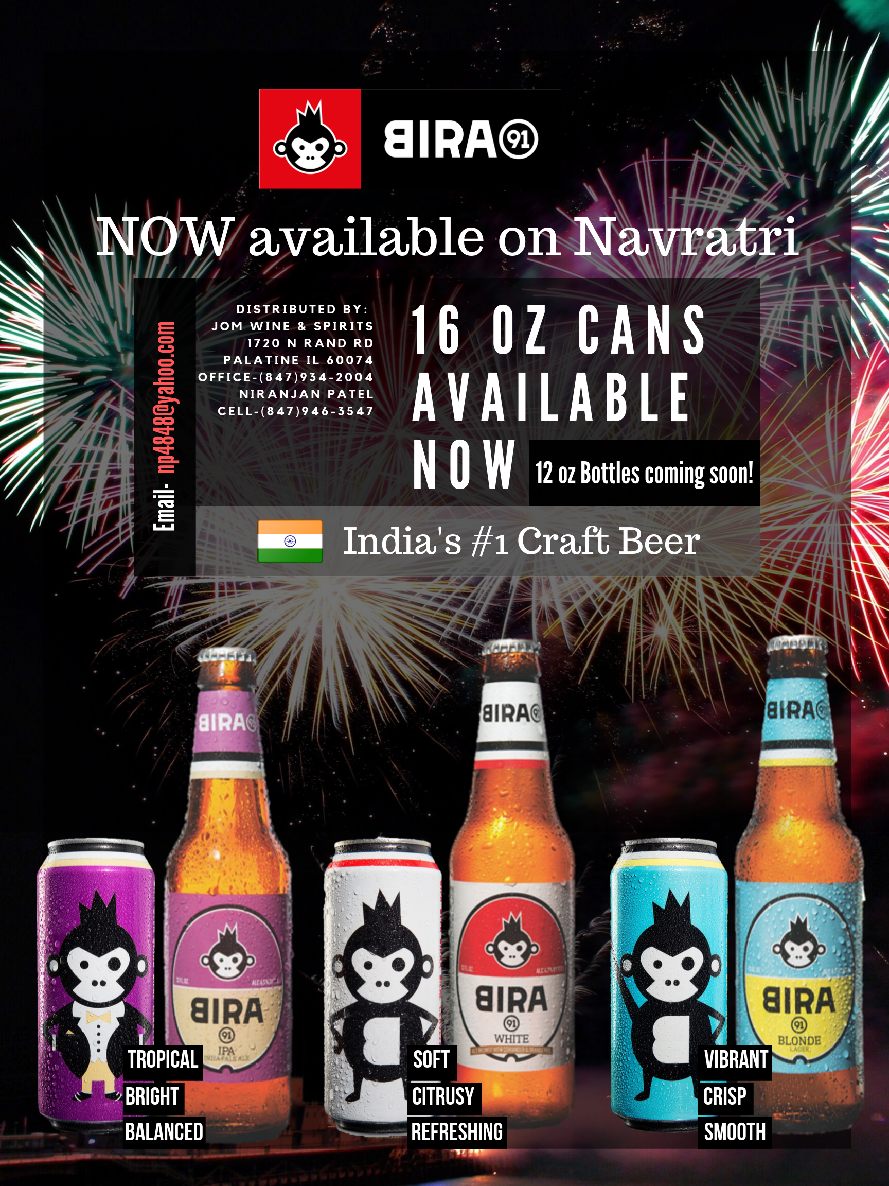 Bira91 Beer Distributor Chicago